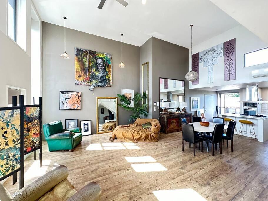 Stunning New York Loft Gallery Christchurch Eksteriør billede