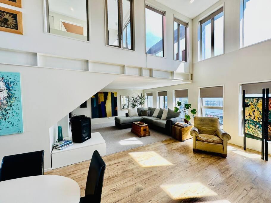 Stunning New York Loft Gallery Christchurch Eksteriør billede